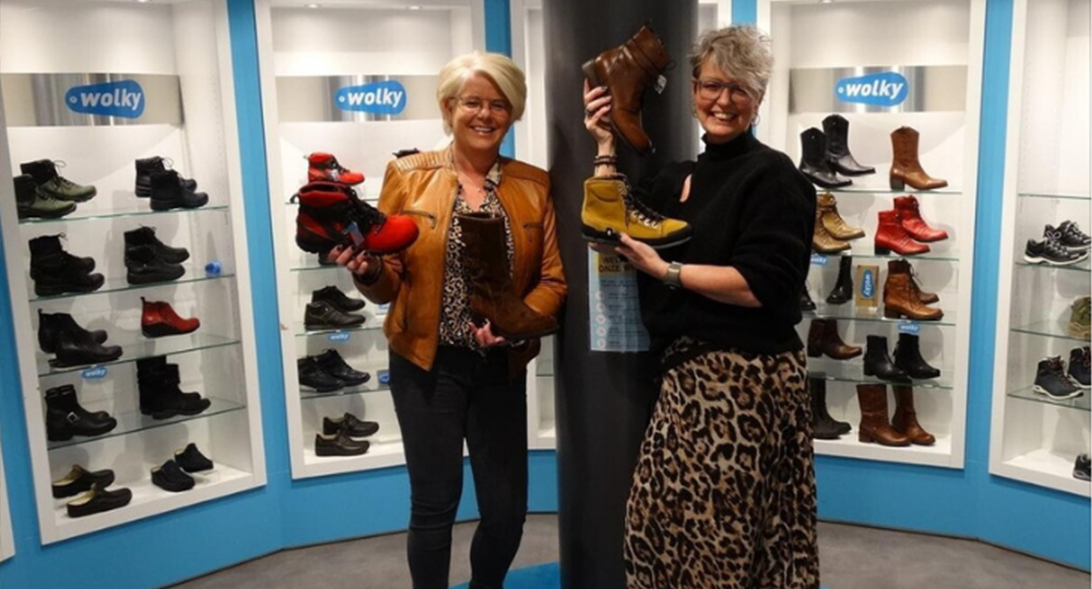De Boer Schoenmode in Hoogezand breidt uit met Wolky shop-in-shop