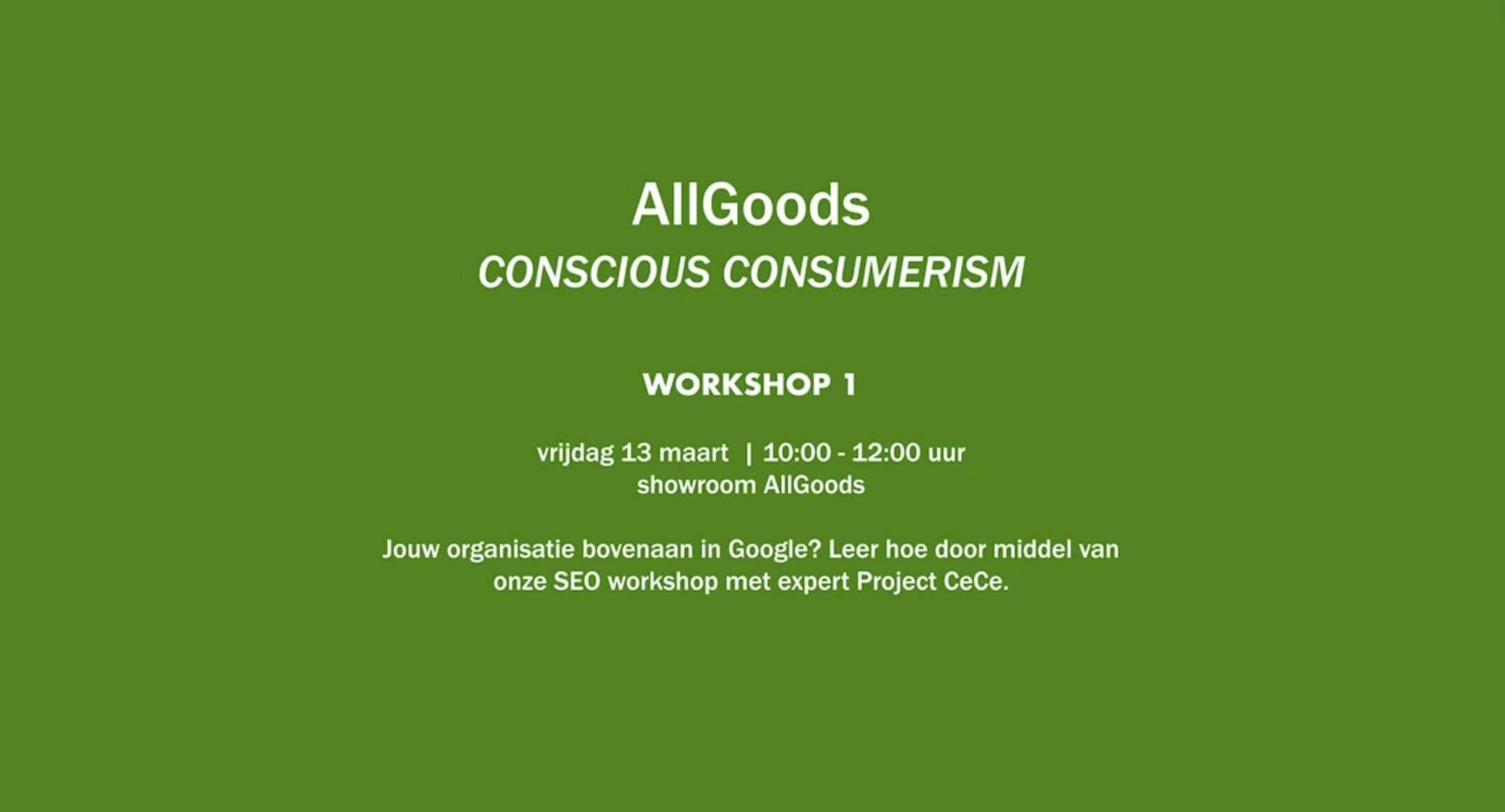 WORKSHOP TIP | SEO
