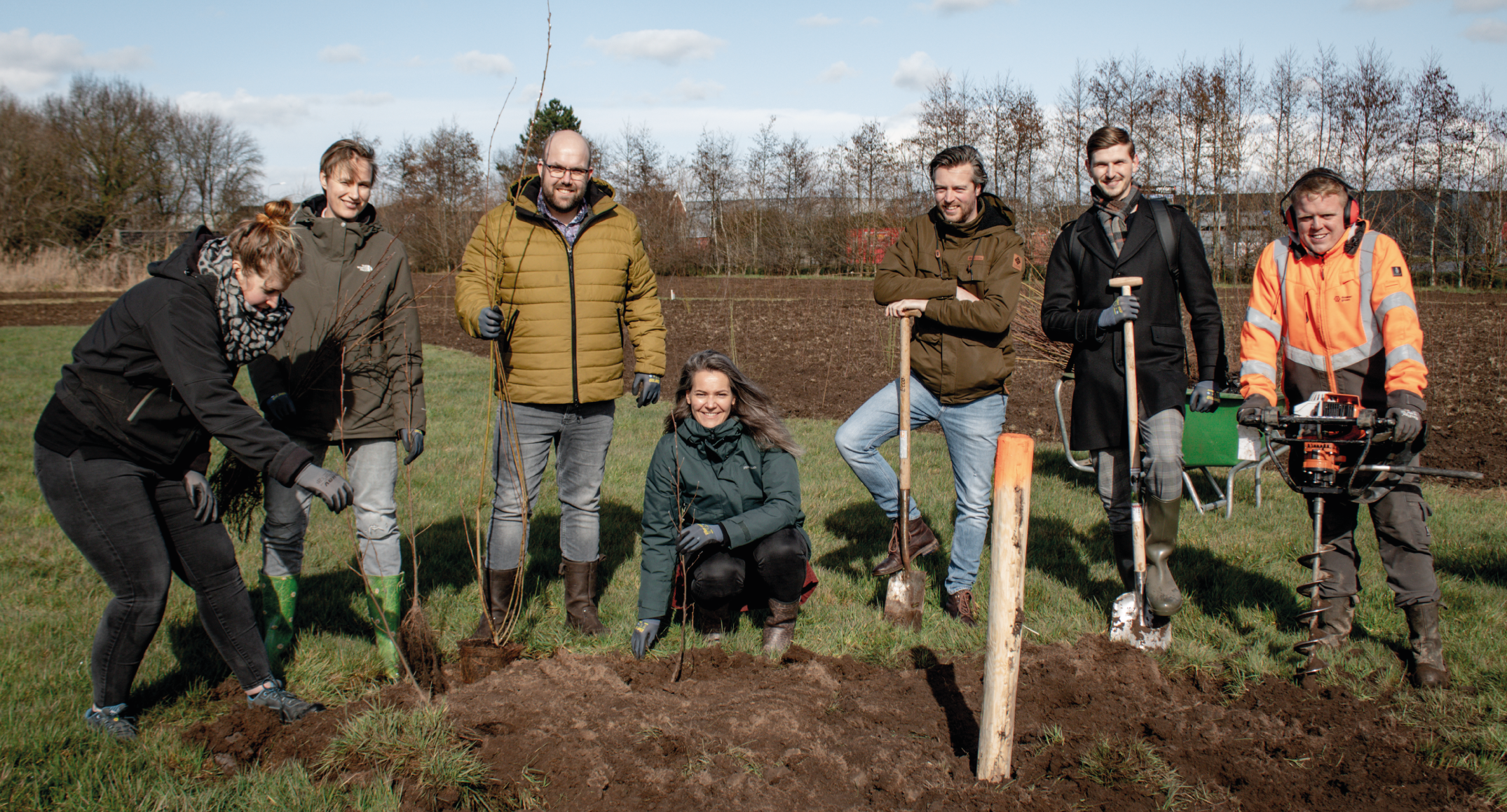 Frans Muller Benelux is eigenaar van een stukje bos