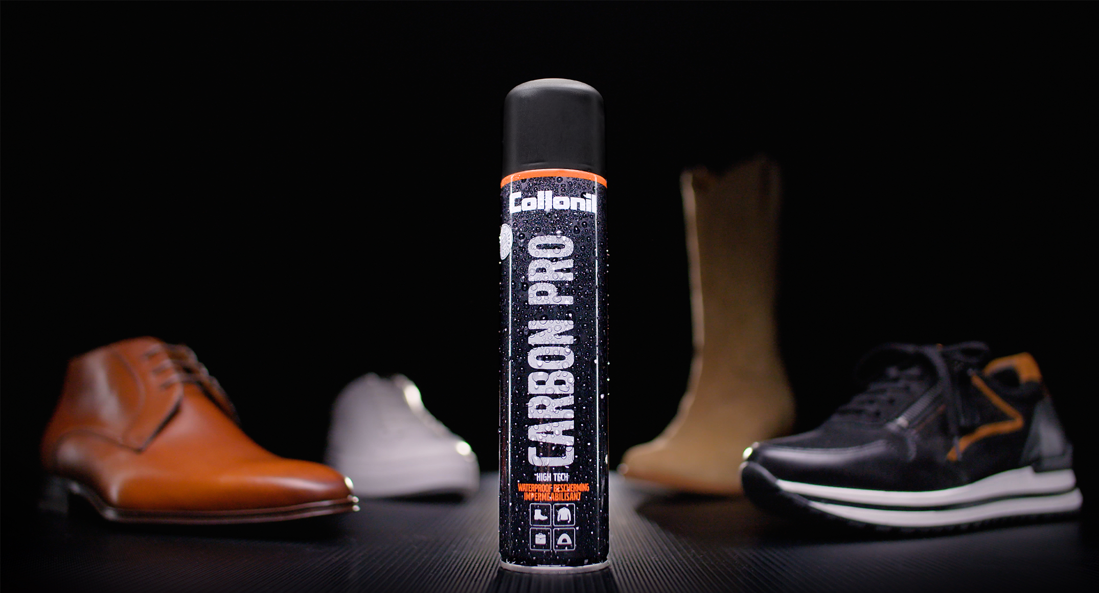Collonil Carbon Pro winkeltraffic campagne van Frans Muller 