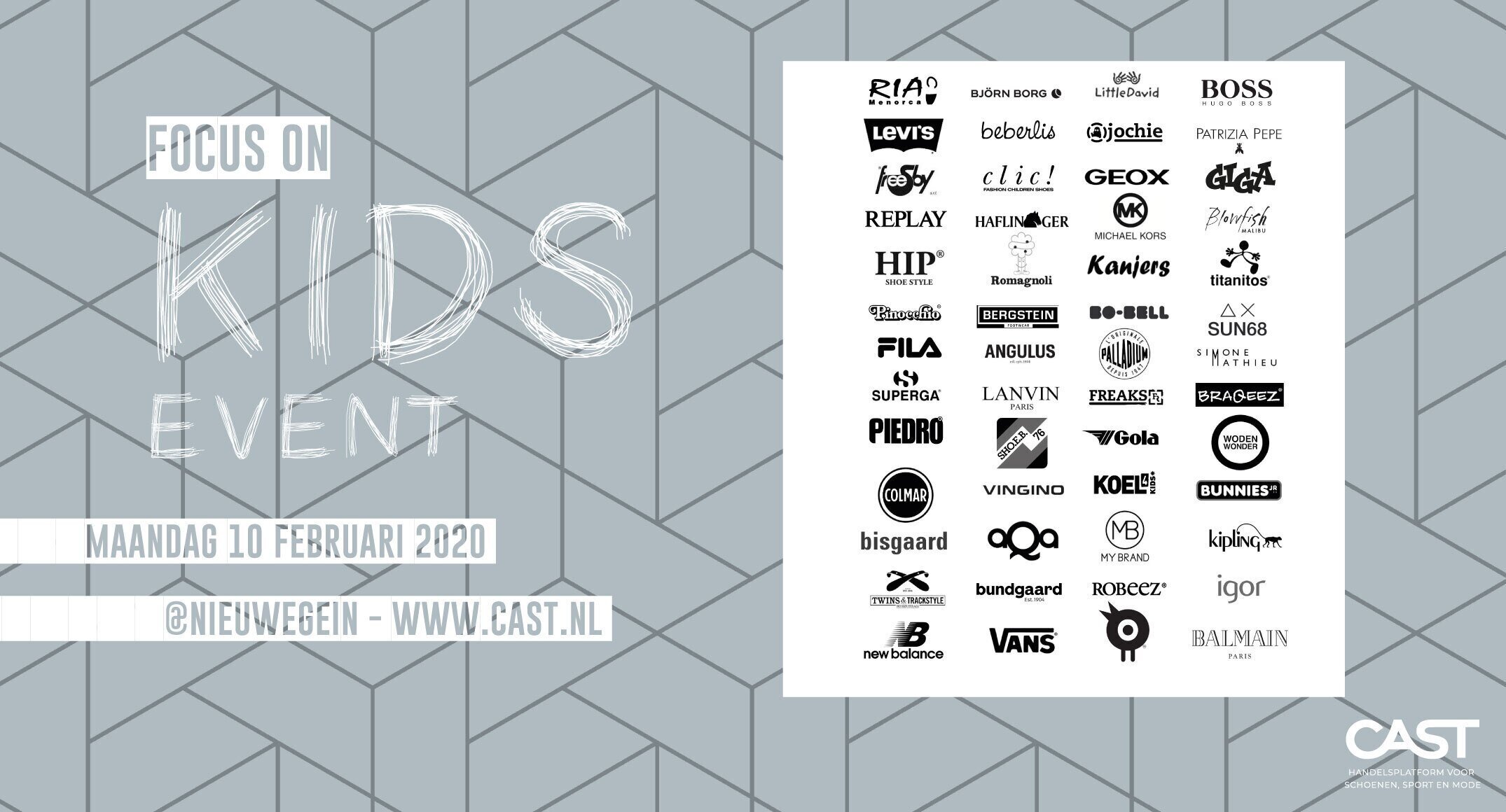 Deelnemende merken CAST & KIDS