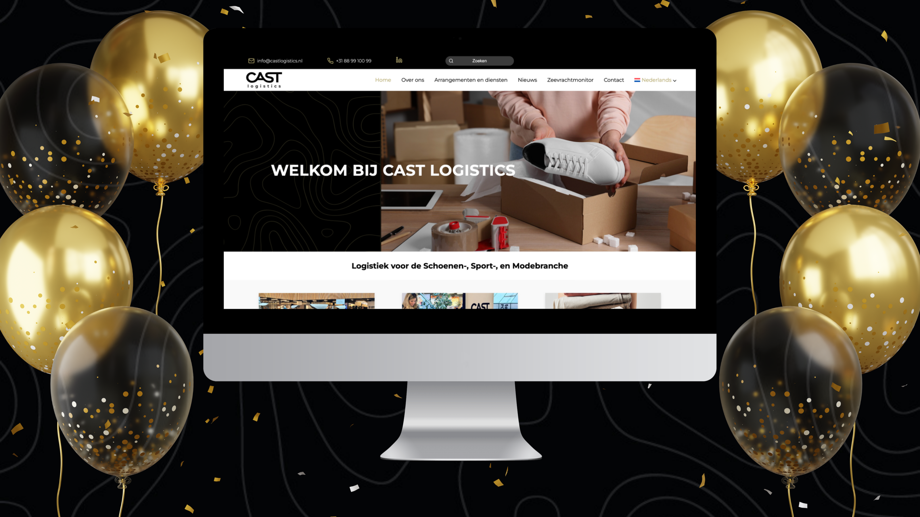 CAST Logistics lanceert website