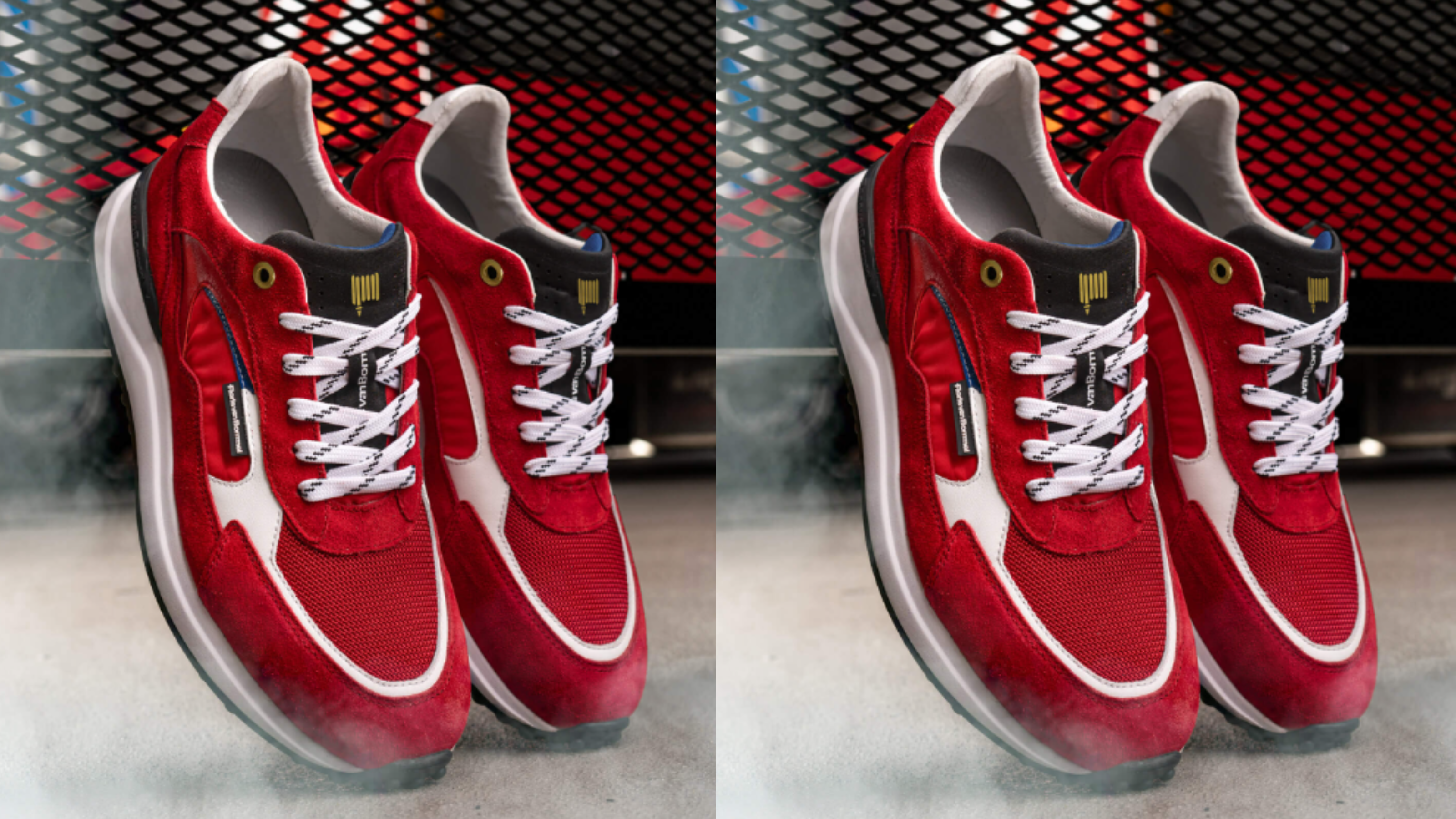 Floris van Bommel komt met brandweersneaker 