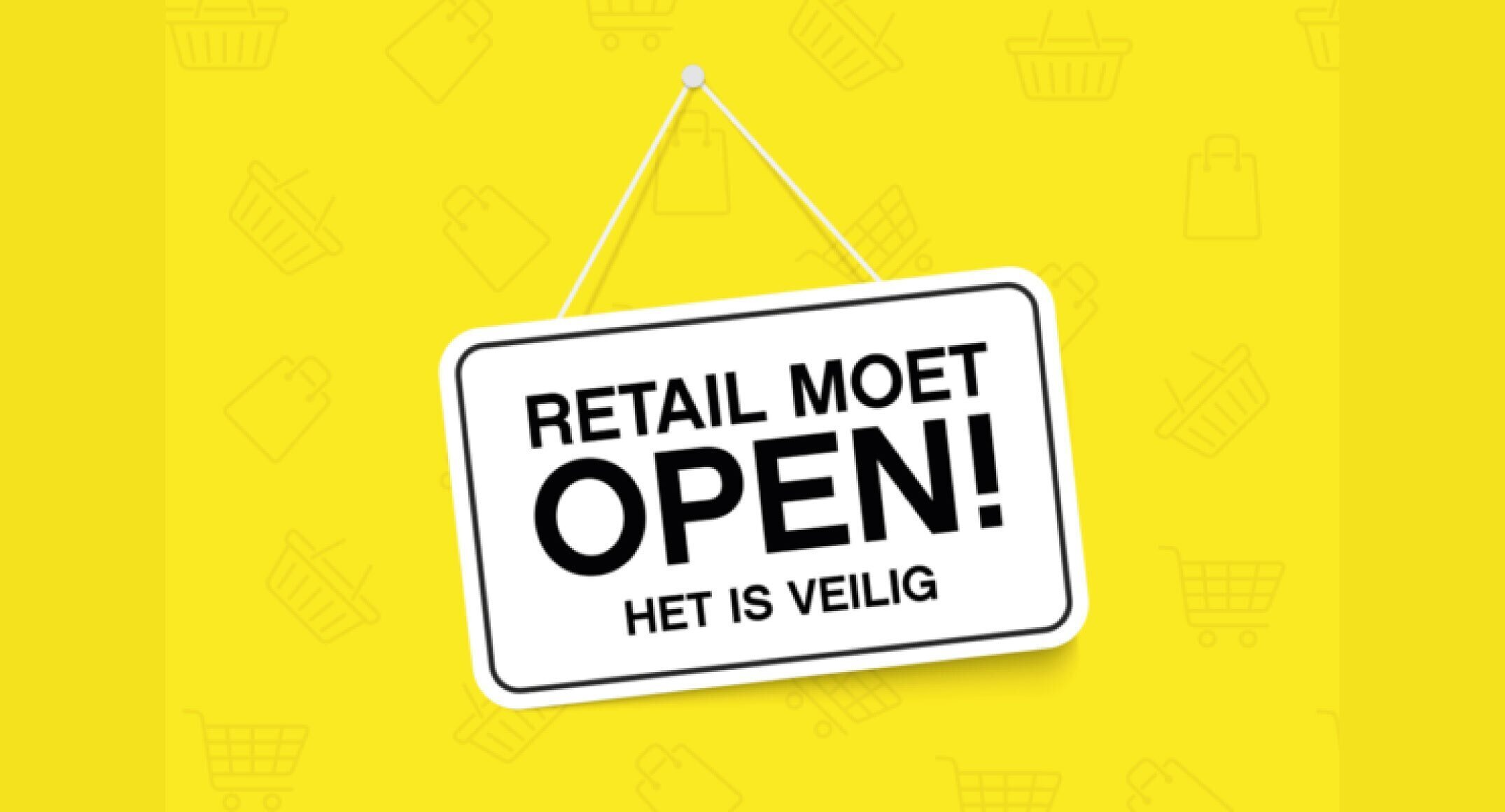 Brancheorganisatie INretail is petitie gestart voor heropening winkels