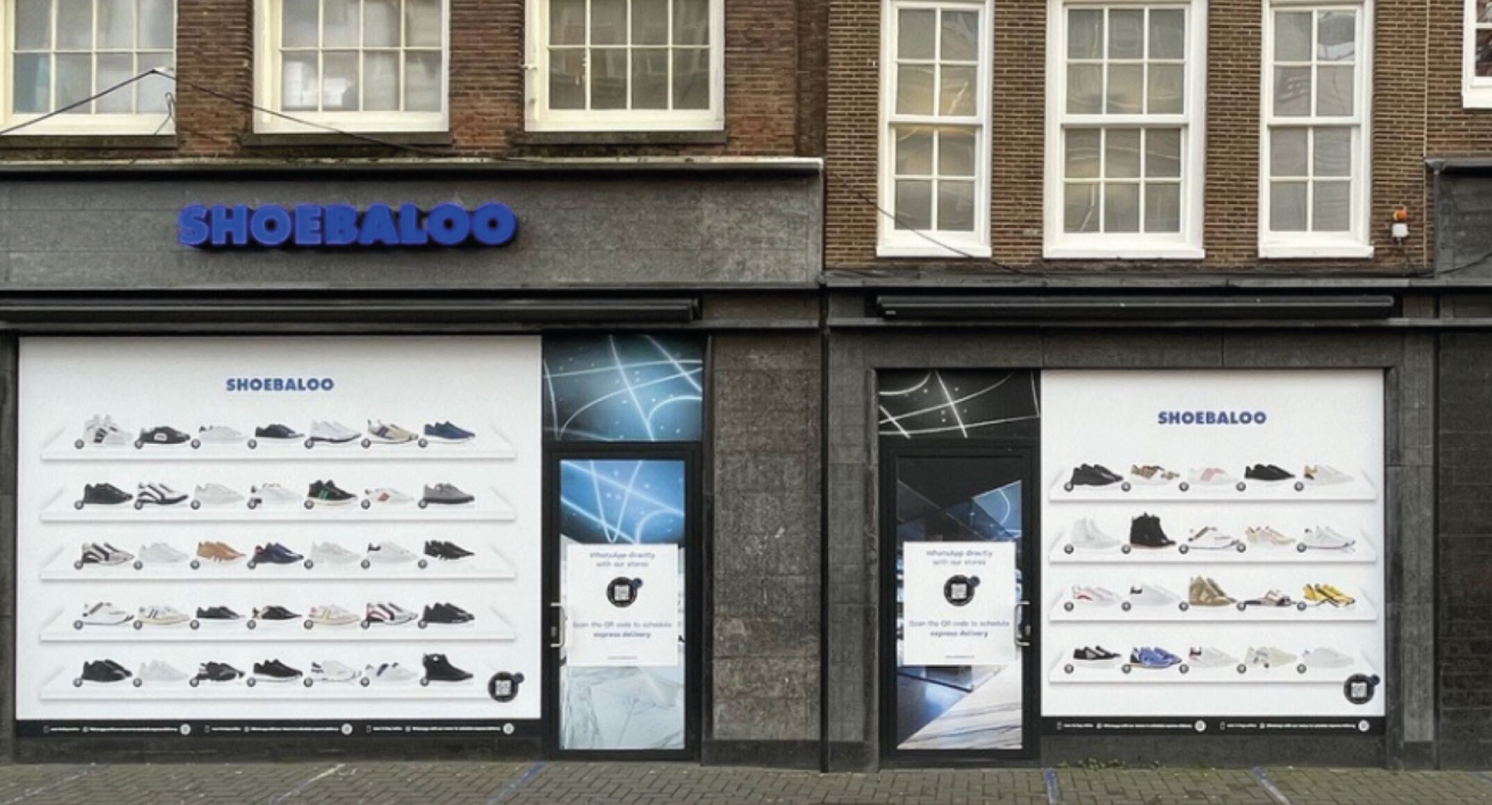 Schoenen kopen via QR-codes bij Shoebaloo