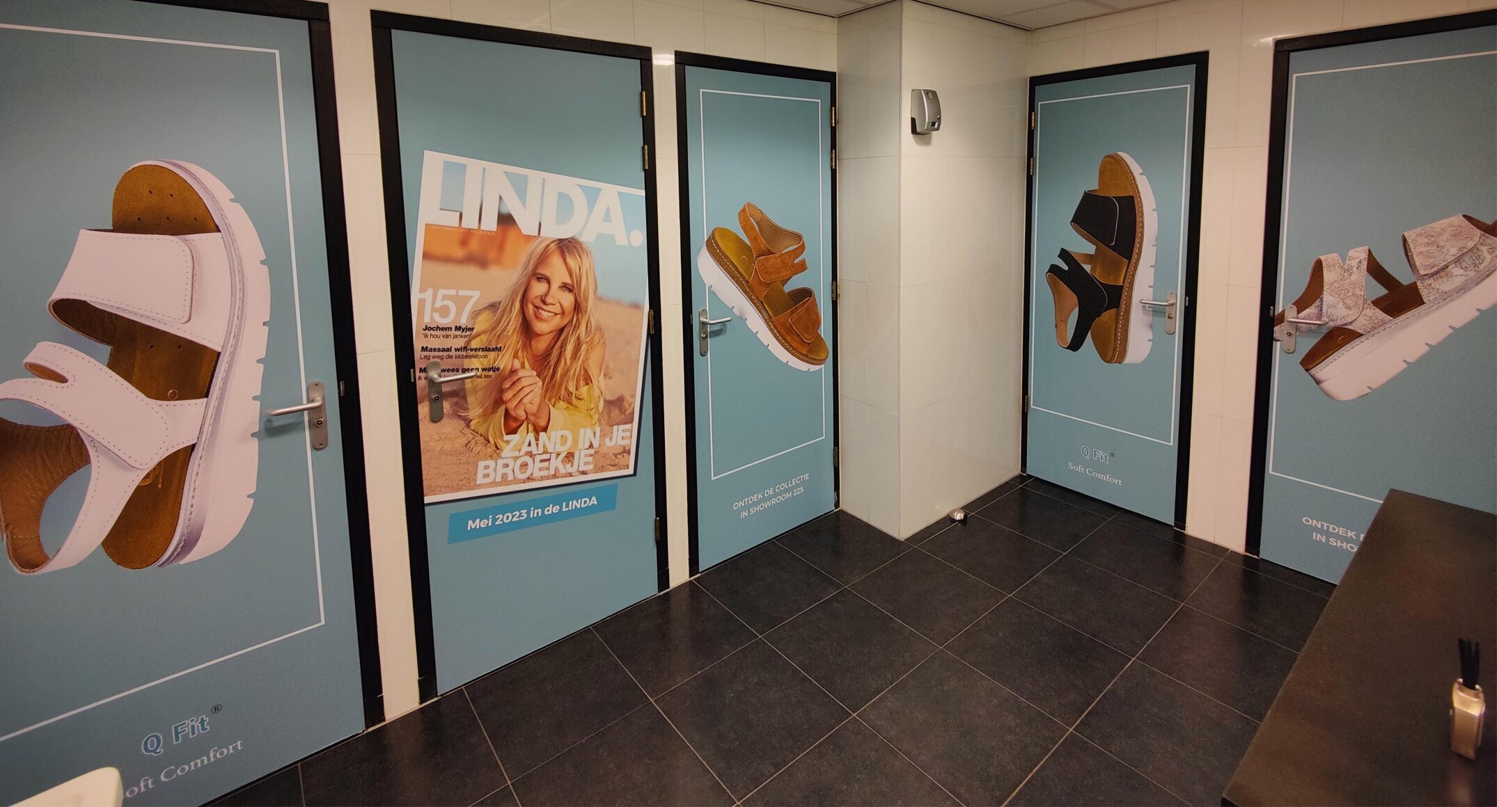 Promoot jouw merk op de veel bezochte toiletten van CAST