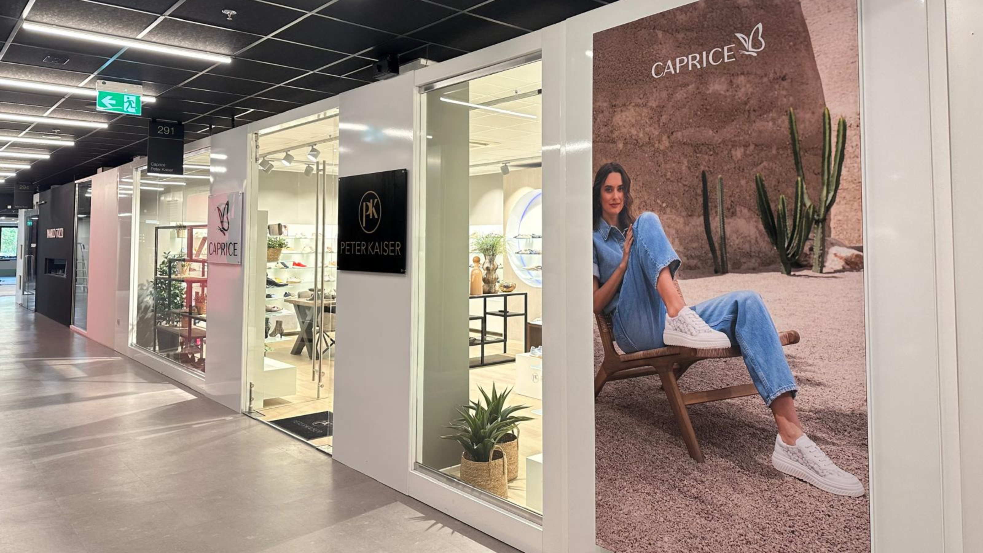 Vernieuwde showroom voor Caprice & Peter Kaiser 