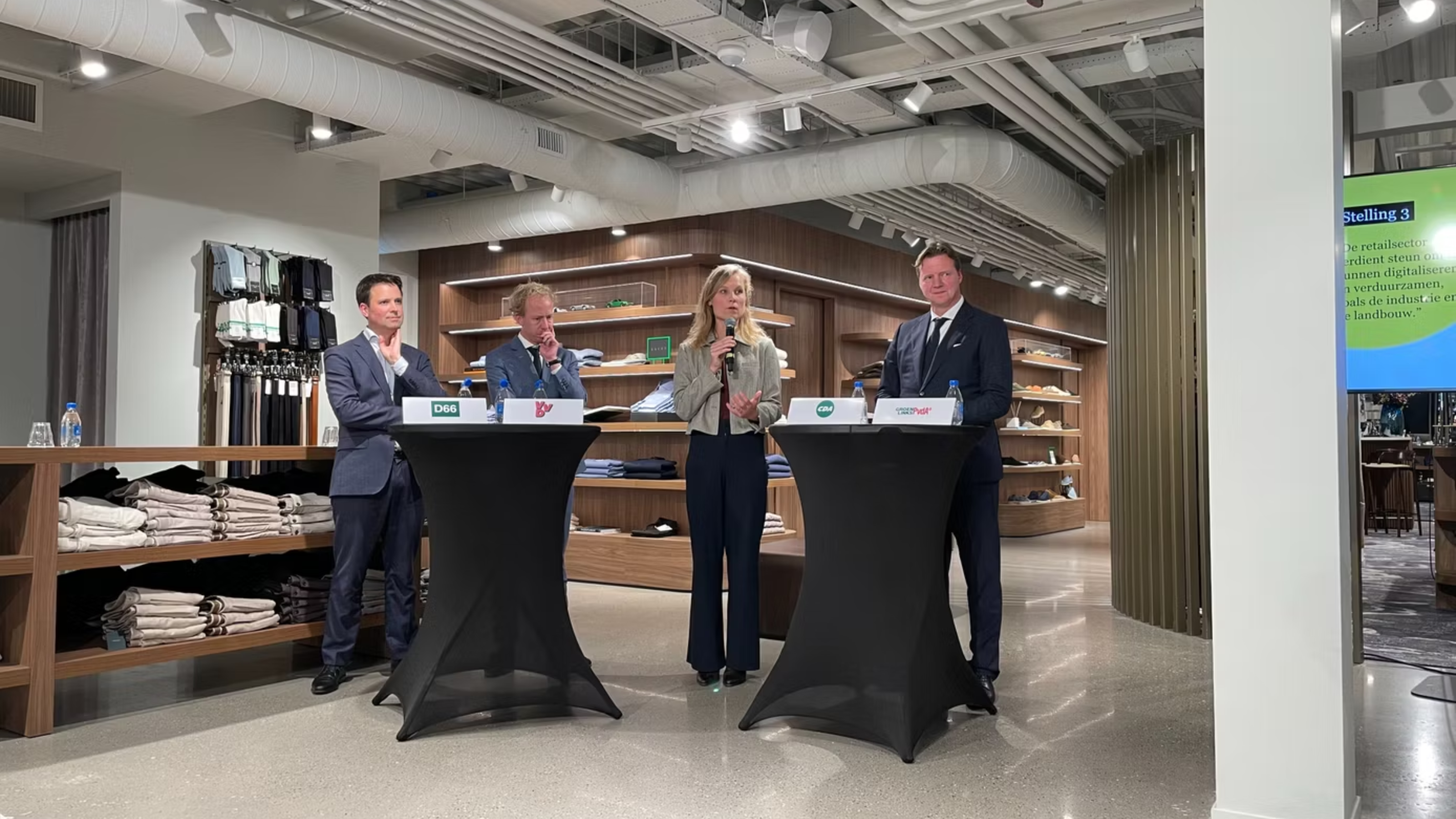 Nationaal Retaildebat: Ondernemers willen en verdienen stabiliteit